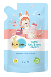 Lamoon Organic Bottle & Nipple Cleanser | The Nest Attachment Parenting Hub